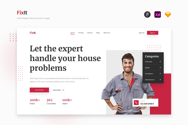 fixit-red-clean-home-repair-services-hero-image