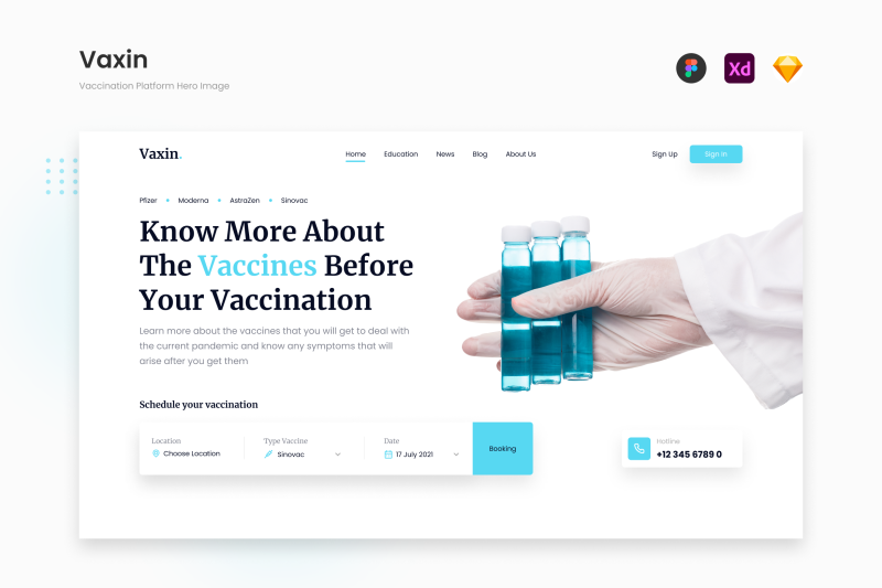 vaxin-blue-in-white-vaccination-platform-hero-image