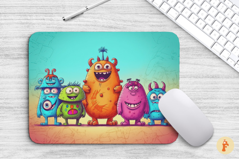 kawaii-monster-mouse-pad-bundle