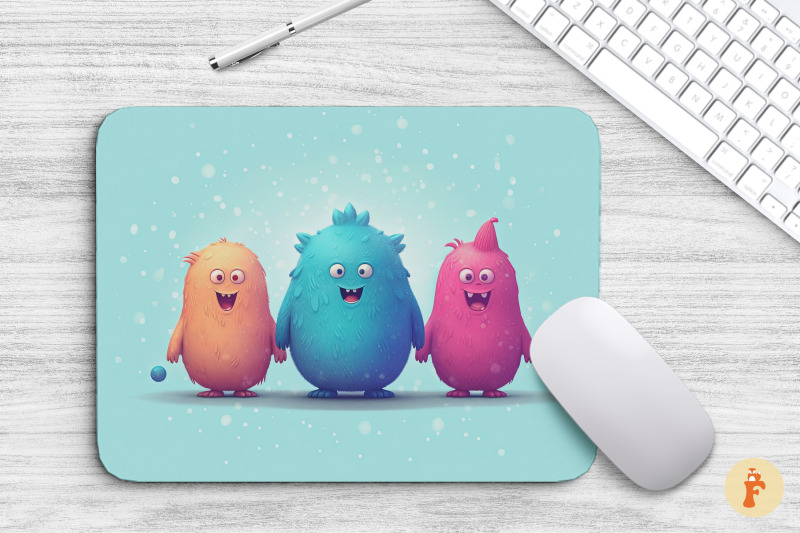 kawaii-monster-mouse-pad-bundle