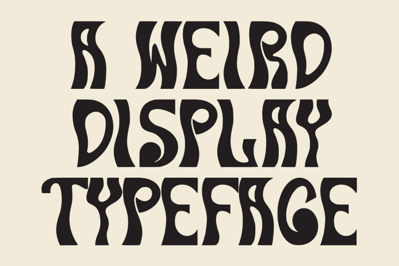 allbine-experimental-display-font