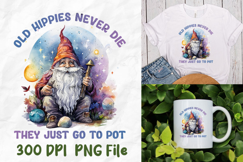 old-hippies-never-die-gnome-meditate