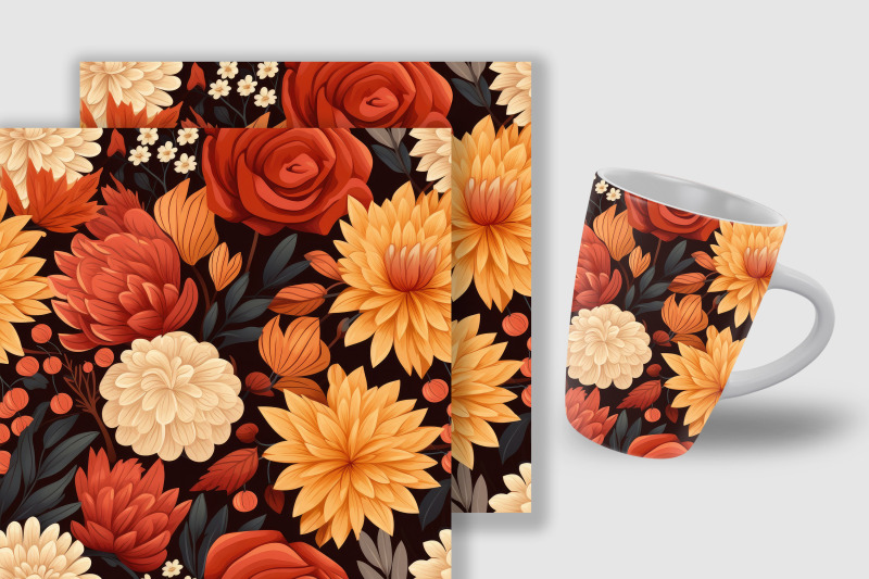 fall-flowers-seamless-pattern-digital-papers