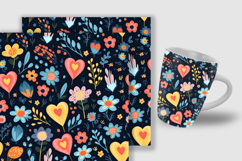 floral-heart-seamless-pattern-backgrounds