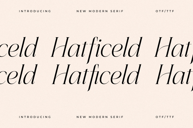 hatficeld-typeface