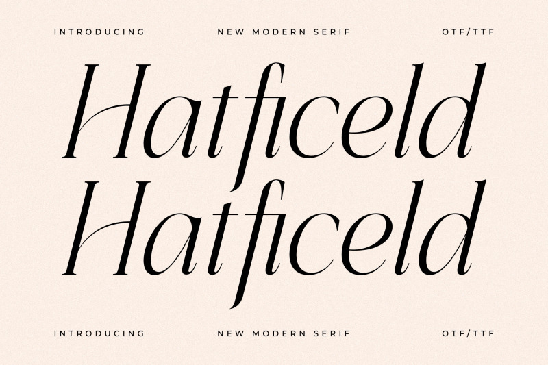 hatficeld-typeface