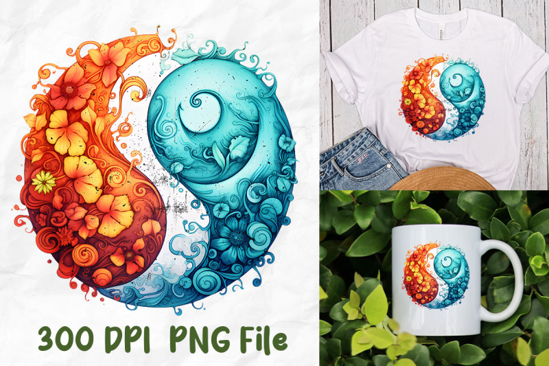 retro-hippie-yin-yang-wild-flowers