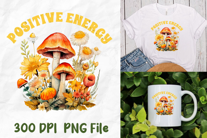 positive-energy-hippie-mushroom-garden