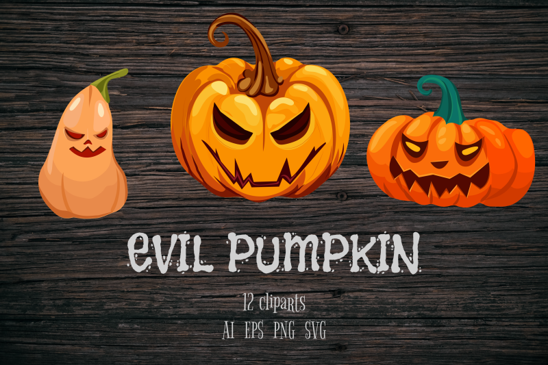 halloween-evil-pumpkin-clipart-bundle-cartoon-png-eps