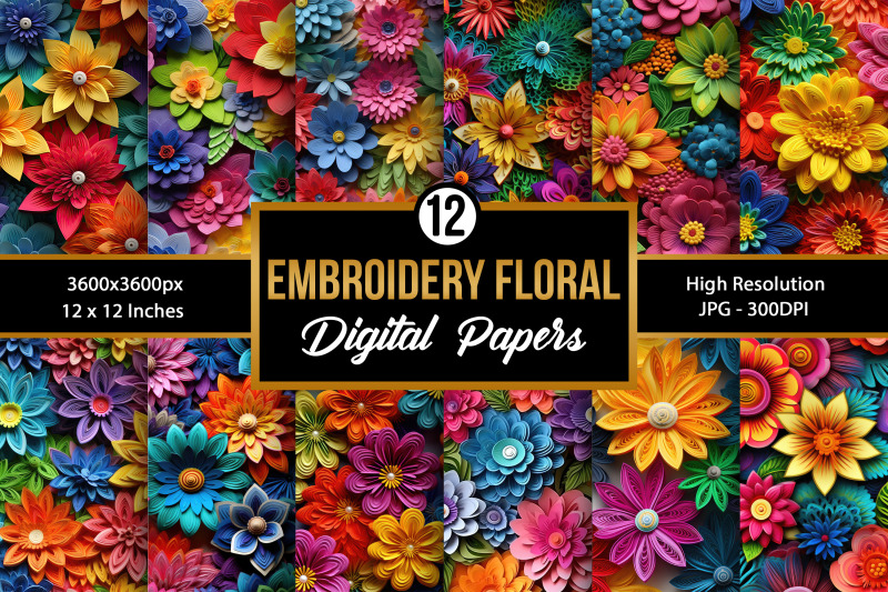 rainbow-embroidery-flowers-seamless-patterns