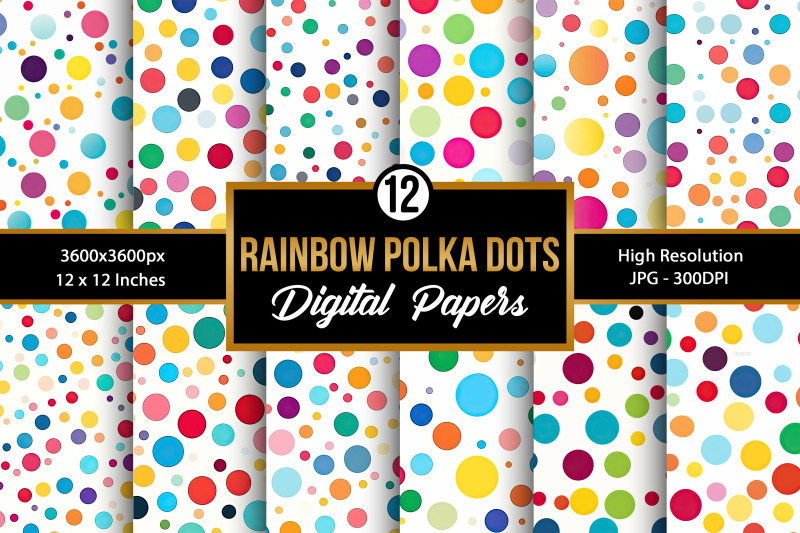 rainbow-polka-dots-seamless-patterns-polka-dots-digital-papers-in