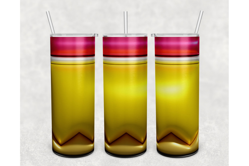 3d-inflated-pencil-tumbler-wrap-20oz-skinny-tumbler-sublimation-png