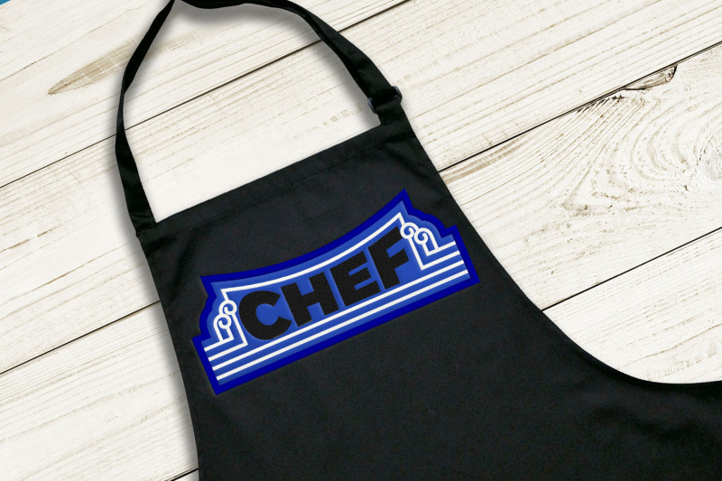 chef-with-art-deco-border-applique-embroidery