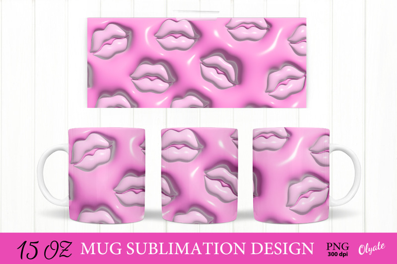 3d-inflated-mug-sublimation-barbie-style-design-15-oz