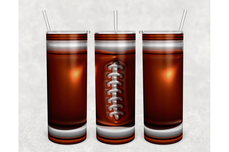 3d-inflated-football-tumbler-wrap-20oz-skinny-tumbler-sublimation-png