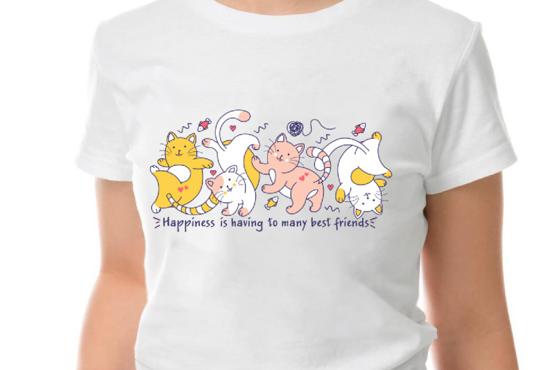 funny-t-shirt-bundle-with-cats-and-kittens