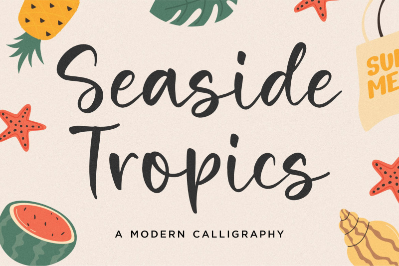 seaside-tropics-font