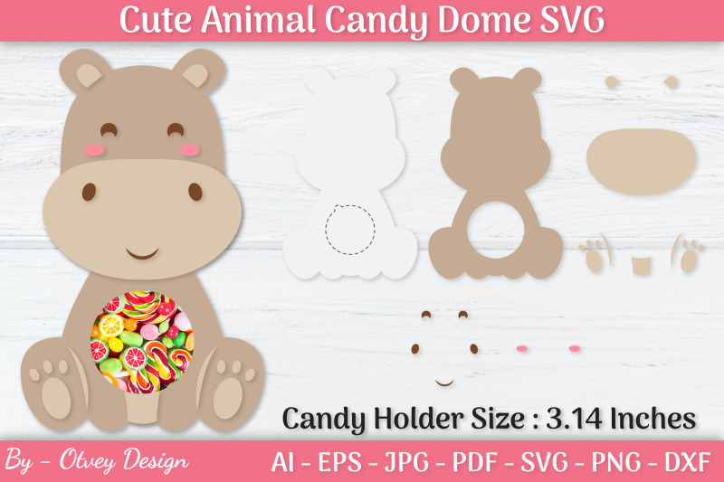cute-animals-candy-dome-holder-svg-bundles