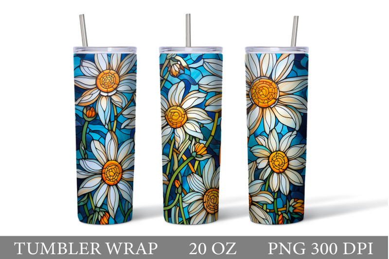 stained-glass-daisies-tumbler-flowers-daisies-tumbler-wrap
