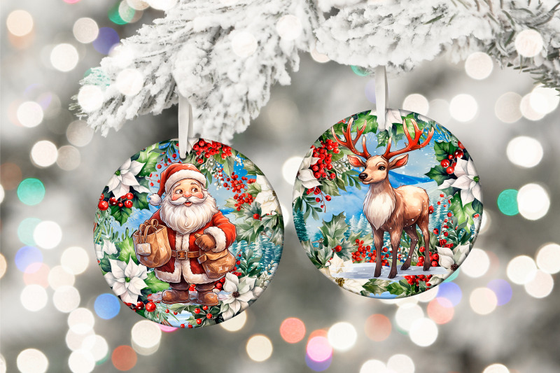 santa-ornament-sublimation-png-bundle-christmas-gift-tag