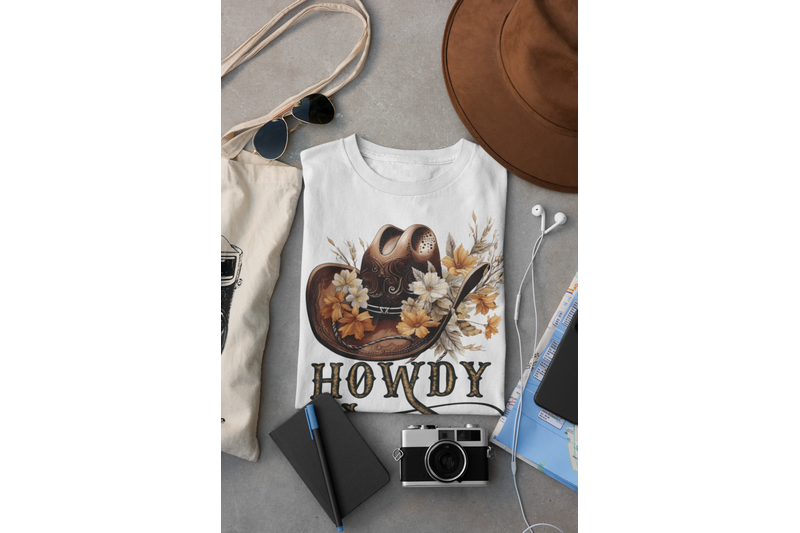 western-howdy-png-sublimation-design-download-cowboy-hat-with-flower