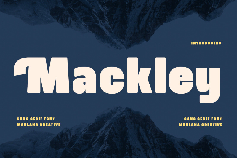 mackley-sans-serif-display-font