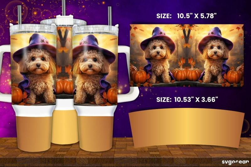 halloween-dogs-tumbler-wrap-bundle-40-oz-sublimation