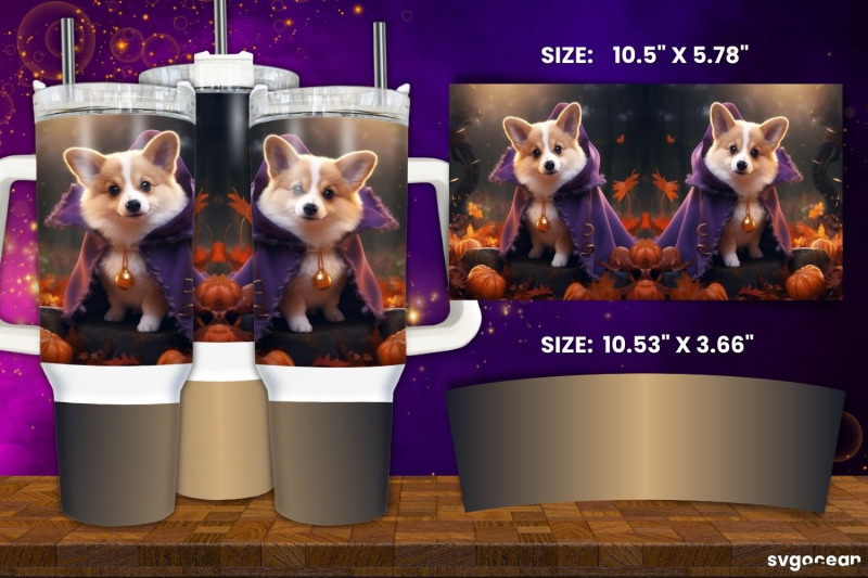 halloween-dogs-tumbler-wrap-bundle-40-oz-sublimation