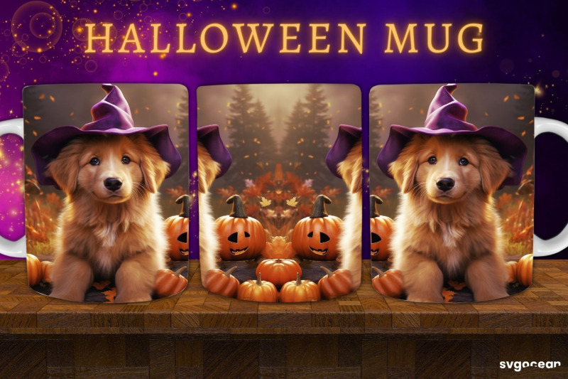 halloween-dogs-mug-wrap-bundle-11-oz-sublimation