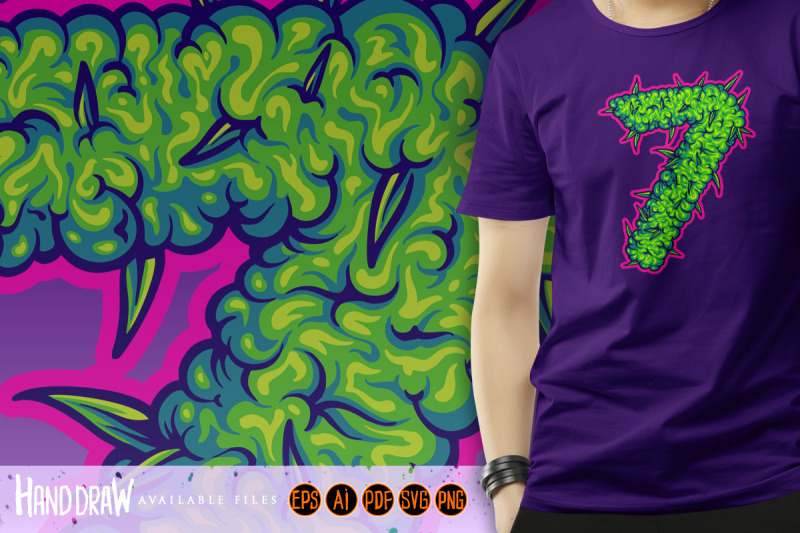 number-7-monogram-marijuana-bliss-flower-buds-detail