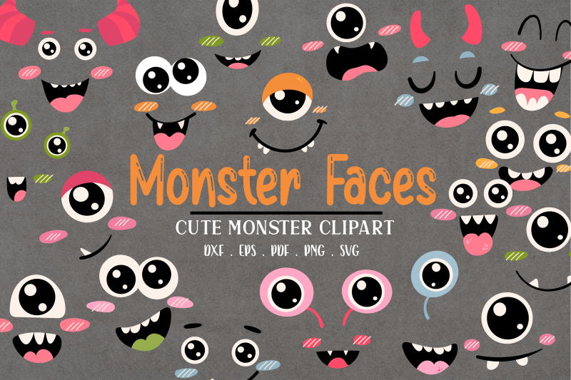 cute-halloween-monster-faces-clipart-svg-cute-halloween-svg-clipart