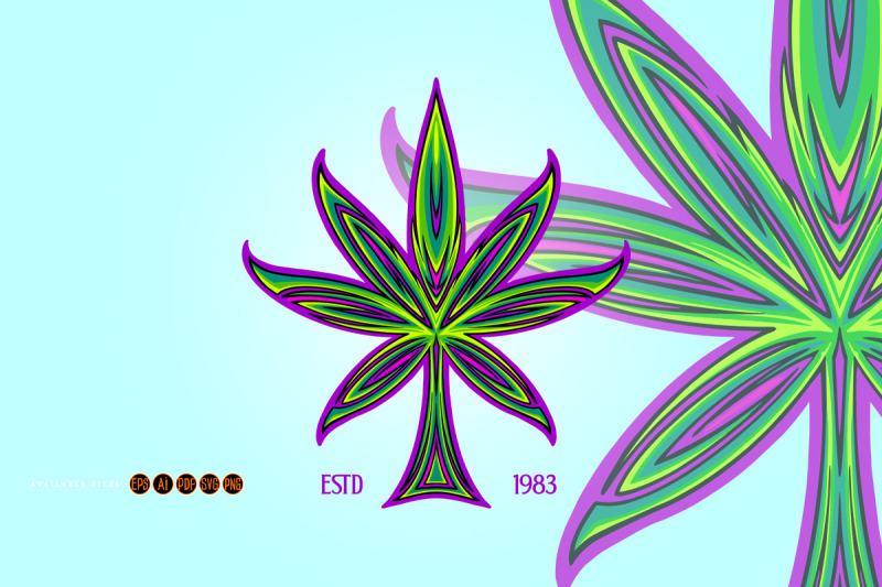 pinstripe-perfection-intricate-design-cannabis-leaf