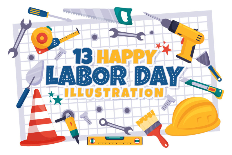 13-happy-labor-day-vector-illustration