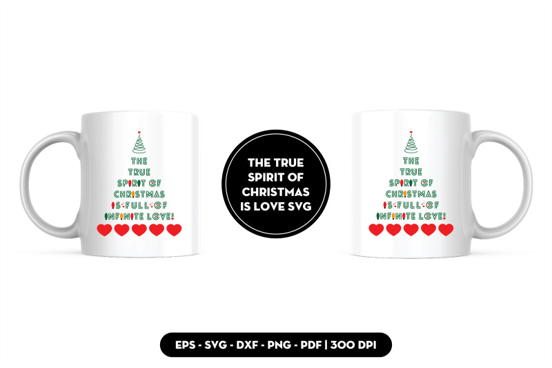 the-true-spirit-of-christmas-is-love-svg