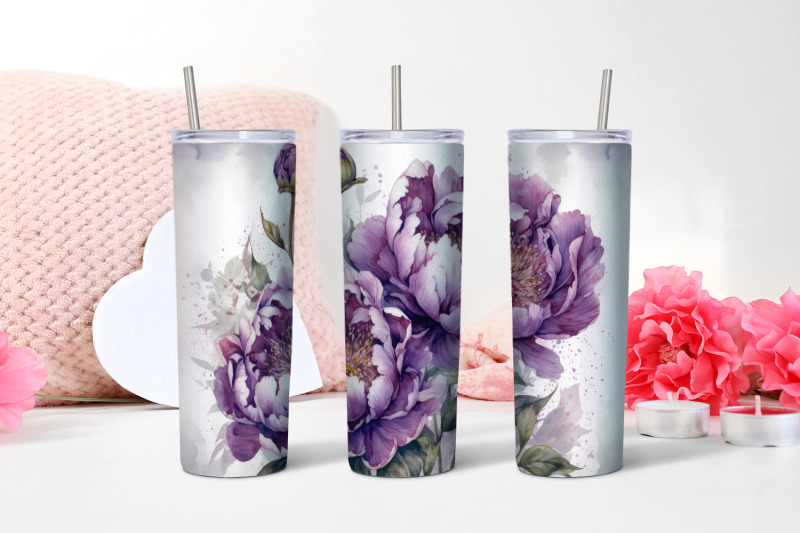 lily-peony-flowers-tumbler-sublimation-20-oz-skinny