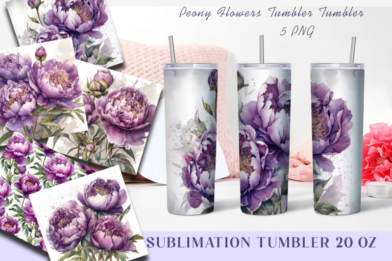 lily-peony-flowers-tumbler-sublimation-20-oz-skinny