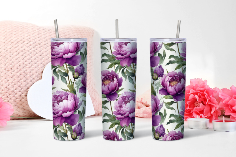 lily-peony-flowers-tumbler-sublimation-20-oz-skinny