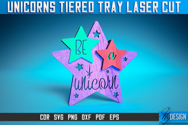 unicorns-tiered-tray-laser-cut-svg-tiered-tray-laser-cut-svg-design