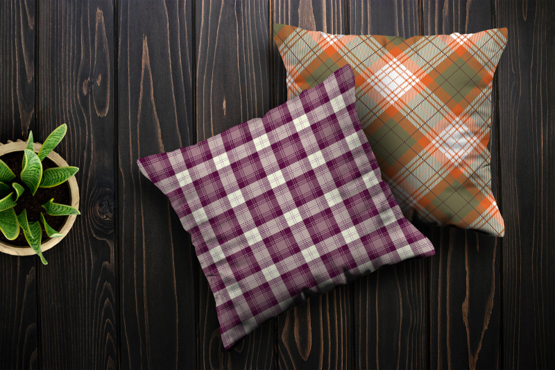 autumn-fall-plaid-pattern-digital-papers