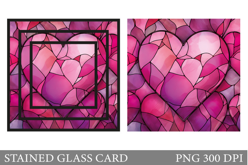 heart-stained-glass-card-stained-glass-heart-card-design