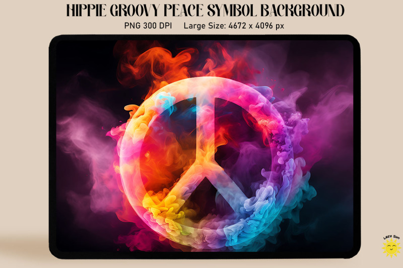 peace-sign-with-coloured-smoke