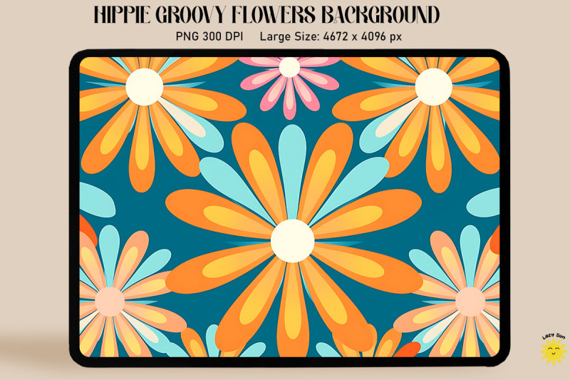 minimal-1970s-groovy-retro-flowers