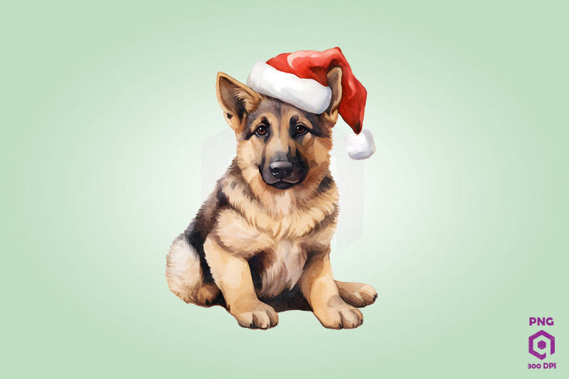 german-shepherd-dog-in-santa-hat