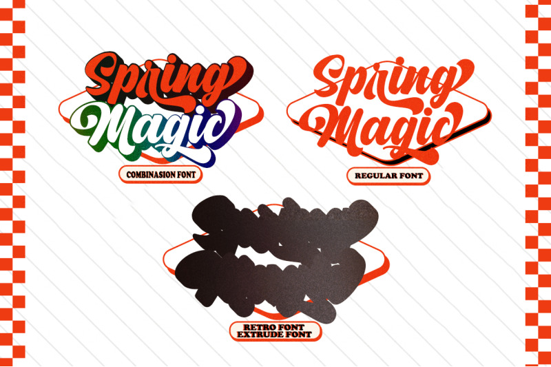 spring-magic-retro-font