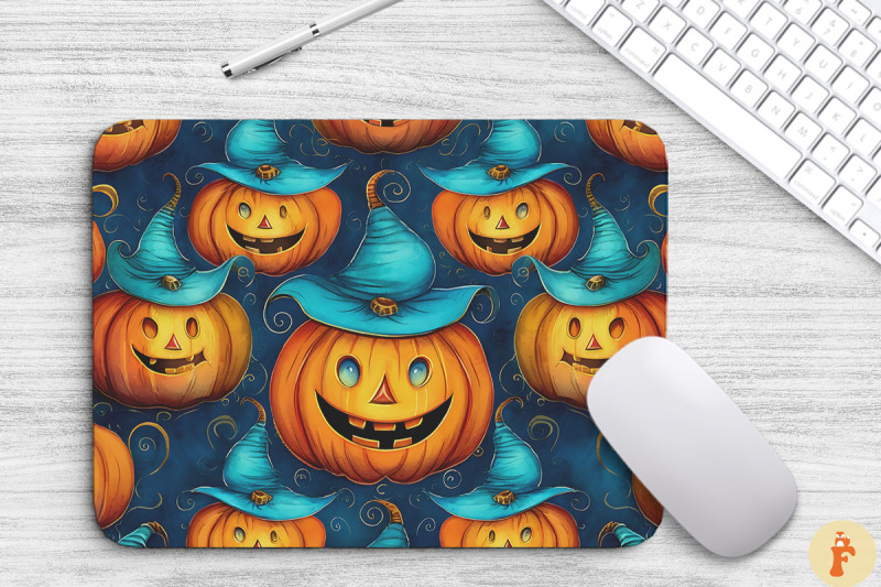 halloween-magical-pumkins-mouse-pad