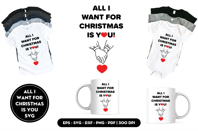 all-i-want-for-christmas-is-you-svg