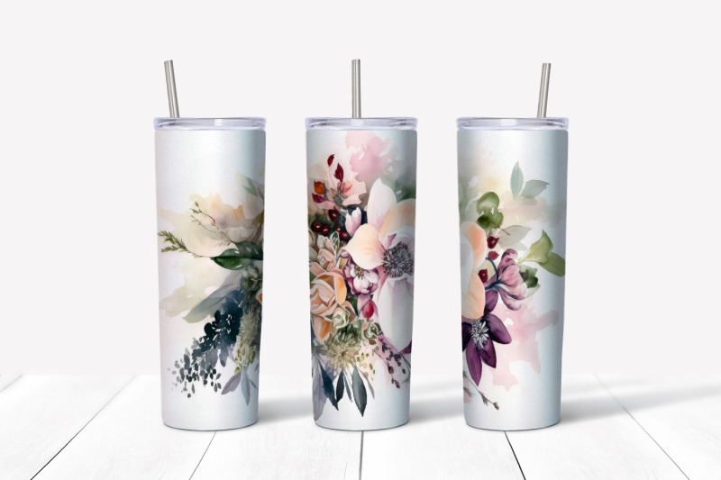 christmas-flowers-tumbler-wrap-20-oz-skinny-tumbler-png