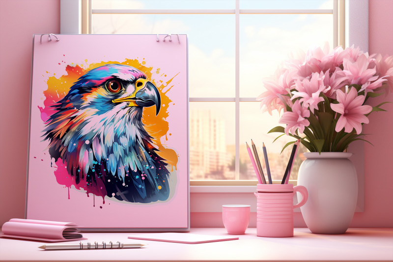 bright-watercolor-eagle-bird-transparent-png-jpeg-300dpi