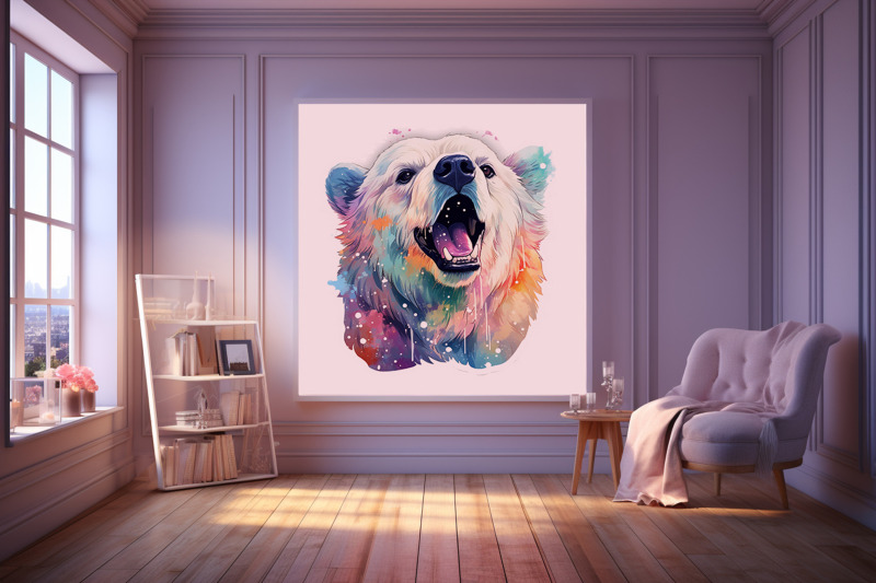 bright-watercolor-polar-bear-transparent-png-jpeg-300dpi