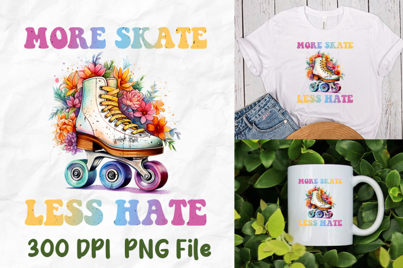 more-skate-less-hate-rainbow-wild-flower